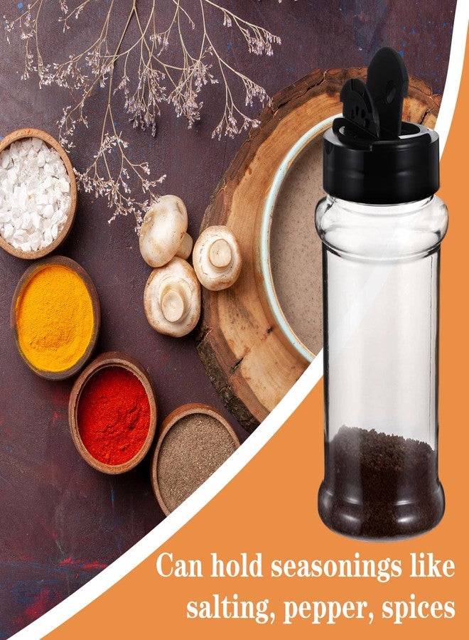 wutfuooo 48 Pack Clear Plastic Spice Jars with Label and Shaker Lids Empty Spice Bottles Seasoning Containers Seasoning Jars Shaker Condiment Pots for Pepper Herbs Powders 3.4 oz - Image 4